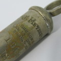 1949 The Metropolitan military whistle by J. Hudson & Co.