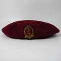 SADF Medical Corps beret with badge - 52cm