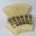 Vintage Ash Burs dental drill set - 9 missing bits