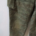 Angola Border War FAPLA camo trousers - well used - size 30
