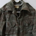 Angola Border War FAPLA camo jacket - well used - size S