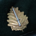 SADF Green Beret with Regiment Universita of Stellenbosch badge