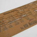 Punched Media MANOPAN music box strip - No. 619 - Nothing but Leabes - Late 1800`s