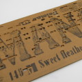 Punched Media MANOPAN music box strip - 146 M - Sweet Heather Bell Waltz - Late 1800`s