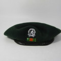SADF Commandos beret with badge and balkie - size 49cm