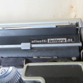 Olivetti lettera DL typewriter - Original bag and cleaning brushes included - Excellent condition