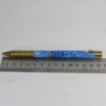 Handmade brass and resin ball point pen - needs refill