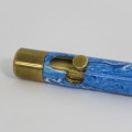 Handmade brass and resin ball point pen - needs refill