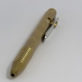 Handmade brass ball point pen - needs refill