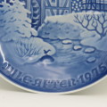Biny & Grondahl 1975 Christmas at the old water mill plate in box