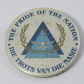 SA Air Force 75 years tinnie badge