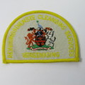 Vintage Vereeniging cleansing services cloth badge