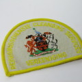 Vintage Vereeniging cleansing services cloth badge