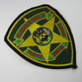 Vintage SA Homelands Kwandebele Traffic service cloth badge