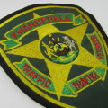 Vintage SA Homelands Kwandebele Traffic service cloth badge