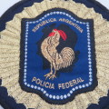 Argentinian Federal Police cloth badge