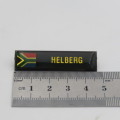 SA Army Helberg name badge with new South African flag