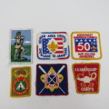 Large lot of boy scouts badges