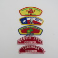 Lot of assorted Boy scouts cloth badges