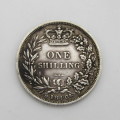 1846 Great Britain, Victorian shilling