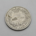 1846 Great Britain Victorian shilling VF ov better
