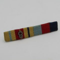 WW2 Medal bars with 8th army clasp