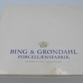 Bing and Grondahl 1968 Christmas in Church plate in box