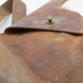 Old Military leather gun holster