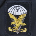 SADF 1 Parachute battalion veteran`s blazer with MOTH badge and poppy