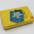 Kodak pocket instamatic 10 camera in original box - with flash attachment