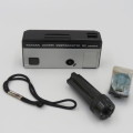 Kodak pocket instamatic 10 camera in original box - with flash attachment
