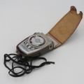 Vintage Samoca light meter in pouch - high class product - working