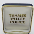 Thames Valley Police pin badge in original box