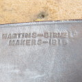 WW1 British leather officer`s gun holster - marked Martin`s Birmingham 1918