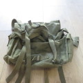 SA Army webbing grootsak back pack