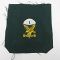 SA Army 1 Parachute battalion cloth blazer badge