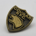 Cougar R.FC rugby club pin badge