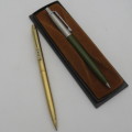 Vintage Parker Pen and papermate pencil