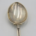 Pair of SADF Durban Light Infantry sterling silver spoons issued to Pte. CF Gaydon in 1930