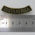 Pair of WW2 South Africa shoulder titles