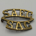 South African Engineers Corps shoulder title