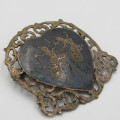 Vintage SIAM Sterling silver brooch - weighs 10,7 grams