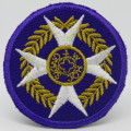 SADF Chaplain cloth badge