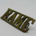 Royal Army Medical corps shoulder title
