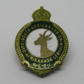 B.E.S.L South African Legion button badge