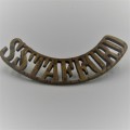 South Staffordshire regiment shoulder title