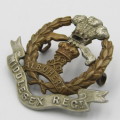British Middlesex regiment badge with lugs
