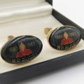 1883 - 1983 WP Rugby 100 Years cufflinks