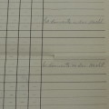 August 1920 Meteordogy rainfall records sent from Omayena to Windhoek vir Tsumeb (South West Africa