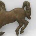 Antique Copper horse door decoration - weighs 1.8 kg